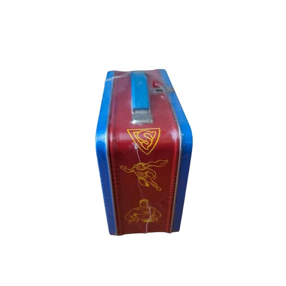 Hallmark Vintage School Days Superman  Collectible Lunch Box Numbered Edition - Picture 4 of 5